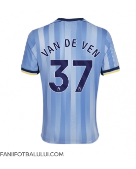 Tottenham Hotspur Micky van de Ven #37 Tricou Fotbal Replică 2024-25 Barbati Deplasare